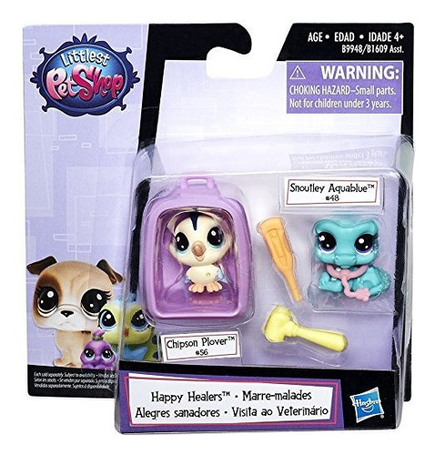 Littlest Pet Shop Happy Healers # 56 Chipson Plover Y # 48 