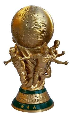 Copa Del Mundo Campeones Qatar 2022 37cm Unica! Messi Dibu 