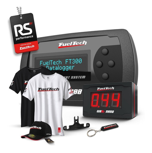 Imagem 1 de 7 de Fueltech Ft300 Chicote 3m + Wide Band Nano Chicote 2 Metros