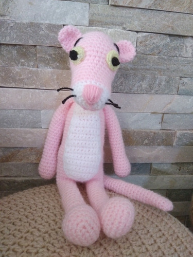 Pantera Rosa En Crochet. 