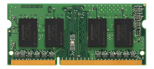 Memória RAM color verde  4GB 1 Kingston KCP3L16SS8/4