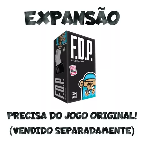 F.D.P. - Foi de Propósito 3 (Expansão) Jogos de Tabuleiro