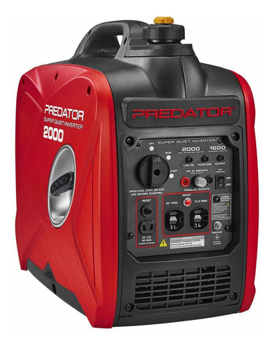Generador Inverter Súper Silencioso 2000 Watts Predator (Usado)