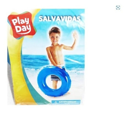 Salvavidas  Infantil + 4 Años Azul Play Day