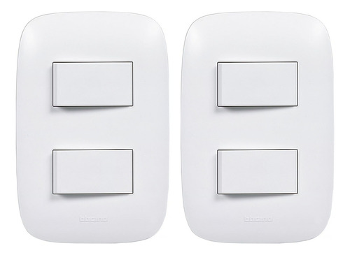 Interruptor Conmutador Doble ( 2 Uds.) Domino Sencia Ap1201