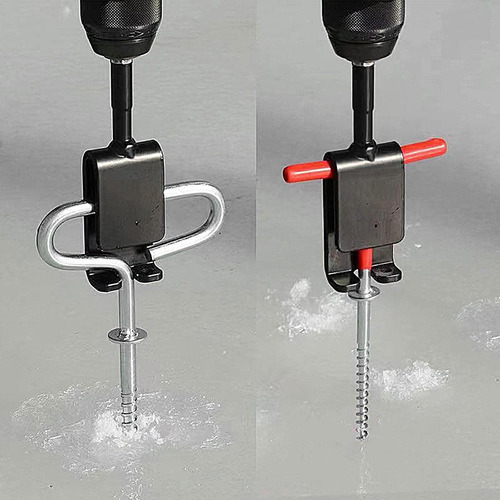 Adaptador De Taladro Para Pesca En Hielo Adaptador De Taladr