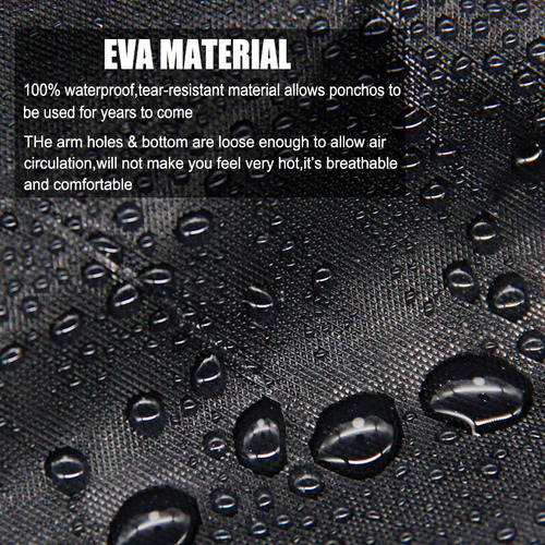 Paquete De 2 Impermeables Cooy, Ponchos De Lluvia De Eva Reu