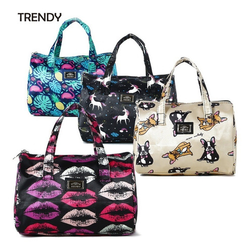 Imagen 1 de 6 de Neceser Porta Cosmeticos Impermeable Trendy Bolsito