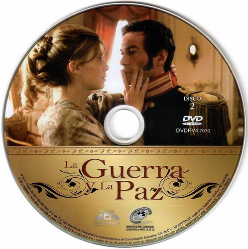 La Guerra Y La Paz La Gran Derrota De Napoleón Pack 4 Dvds
