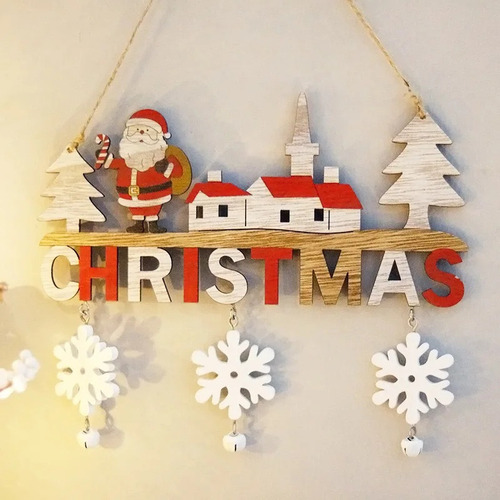 Jrx Enfeite Porta Madeira Para Natal, Decoração Para