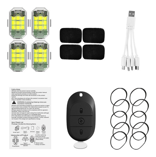 Control Remoto Inalámbrico Con Luz Estroboscópica Led Para D
