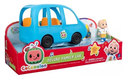 Cocomelon, Vehiculo Familiar Con Figura Jj, Luces & Sonido