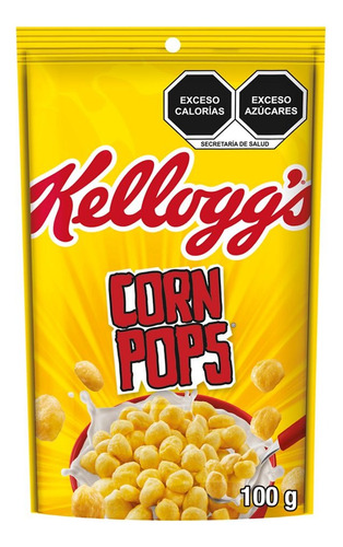 5 Pzs Kelloggs Cereal Maíz Inflado Y Endulzado Corn Pops 100