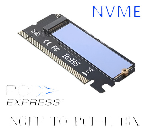 M.2 Nvme Ssd Ngff A Pcie 3.0 X16 Adaptador M Tarjeta De Inte