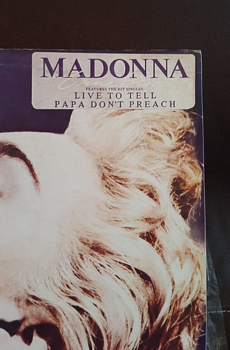 Disco Vinilo Madonna Album True Blue 1986