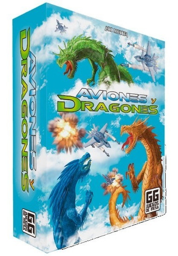 Juego De Mesa Aviones Y Dragones Gg Boardgame