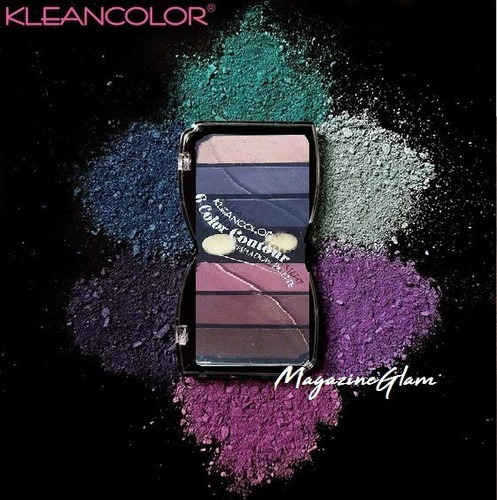 Sombras Kleancolor Originales Paleta Tonos Mate En Oferta