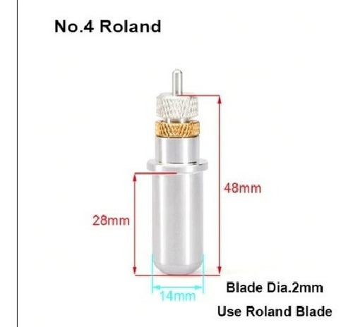 Kit Suporte Plotter Roland N4-roland + 5 Lâminas 2mm