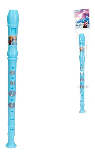 Brinquedo Infantil Flauta Doce Soprano Disney Frozen 2 Peças