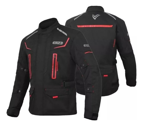 Campera Moto Cordura Gp23 Cp30 Tilcara 4 Estaciones Top R