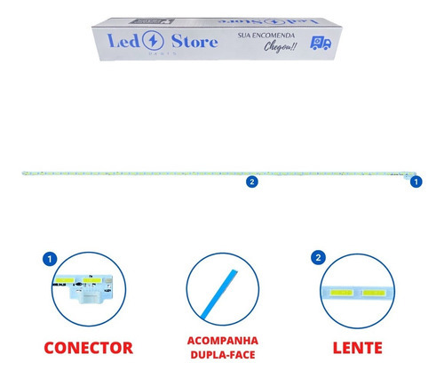 Barra Led Tv Panasonic Compatível Tc-40c400b Tc40c400b