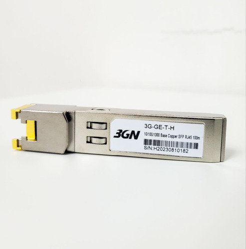 Sfp Transceiver Rj45 100mts  10/100/1000 Base