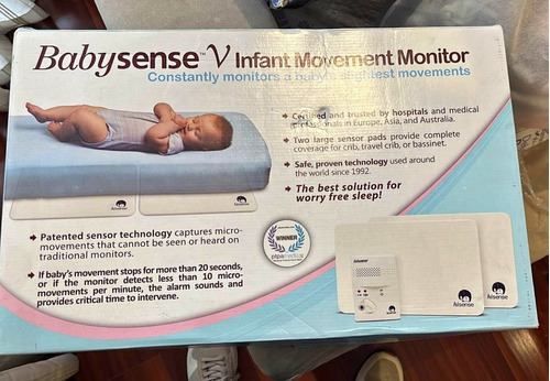 Monitor De Bebé Babysense Para Cuna O Encierro Duermes Mejor