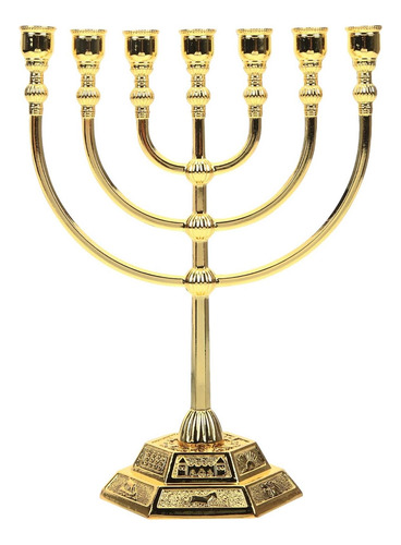 Sewacc Hanukkah Menorah Candeler Candlesticks 7 Branch Hanuk