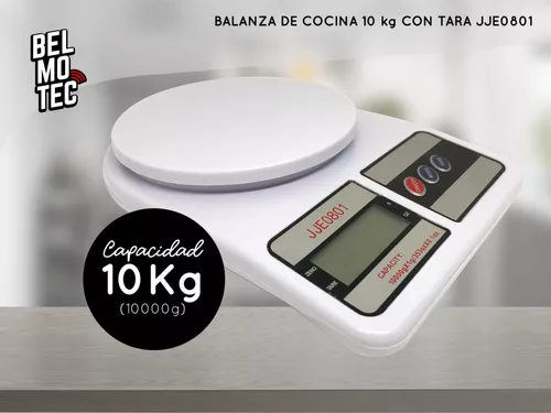 Balanza Digital Electronica De Cocina 10kg Tara Precisión