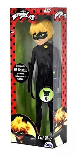 Boneco Cat Noir Miraculous Baby Brink