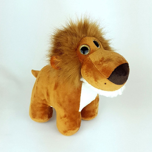 Imagem 2 de 3 de Leão De Pelúcia Zoião 22cm - Bichinho Safari