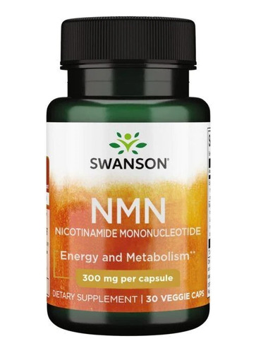 Mononucleótido De Nicotinamida Nmn 300mg 30cap Swanson