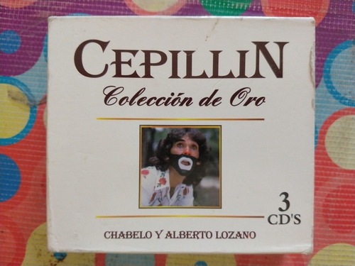 Cepillin Colección De Oro Cd Chabelo Y Alberto Lozano 3cds W