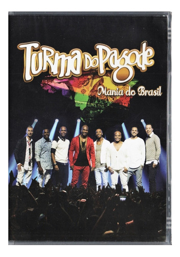 DVD Turma Do Pagode Mania Do Brasil Ao Vivo Lacrado Original