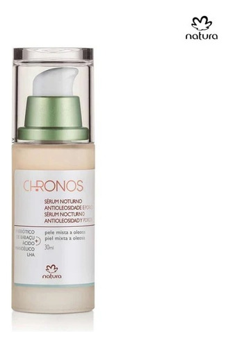 Serum Nocturno Antioleosidad Y Poros Chronos Natura