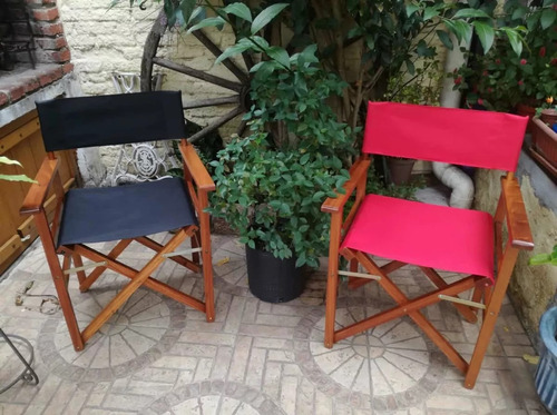 Fundas Lonas Para Silla Sillón Director Madera Plegable