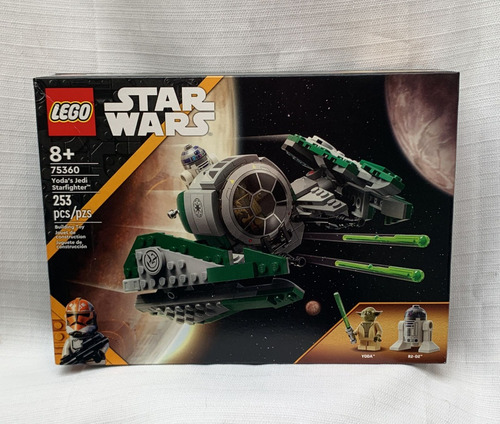Kit Lego Star Wars Caza Estelar Jedi De Yoda 75360 253 Pzas