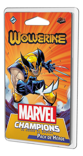 Marvel Champions Pack De Heroe Wolverine Español