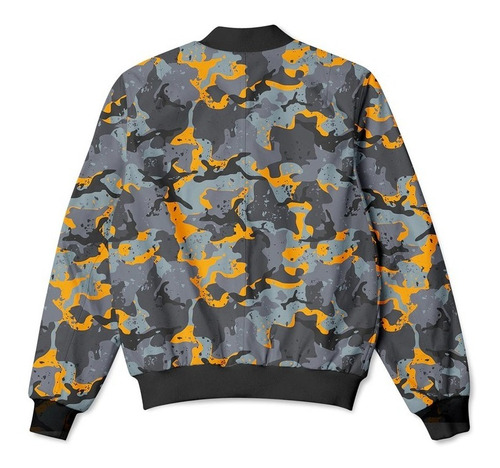 Imagen 2 de 2 de Campera Bomber Camuflado Mod 7