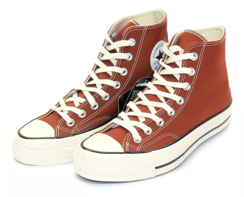 Tênis Converse Chuck 70 Hi Vintage Seasonal Marrom Bordo CT14550014