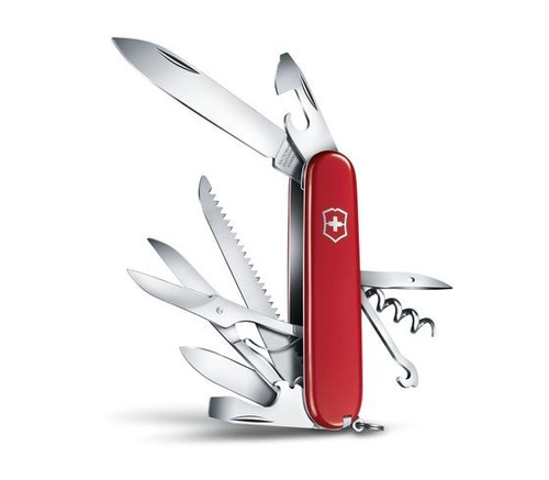 Imagen 3 de 5 de Cortaplumas Navaja Victorinox Huntsman 15 Usos