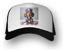 Comprar Gorra  Perro Salchicha Medico Enfermera Salud