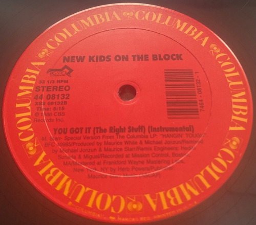 New Kids On The Block - You Got It (the Right Stuff) - 12 (Usado)