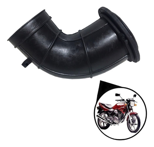 Entrada Filtro Ar Carburador Honda Cbx 200 Strada 2001 2002