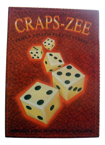 Game Juego Craps Zee Spanish Juego De Mesa Craps Zee En Espa