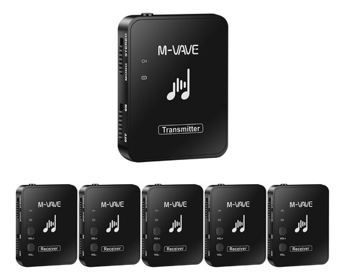 Transmisión De Monitor De Auricular Inalámbrico M-vave 1