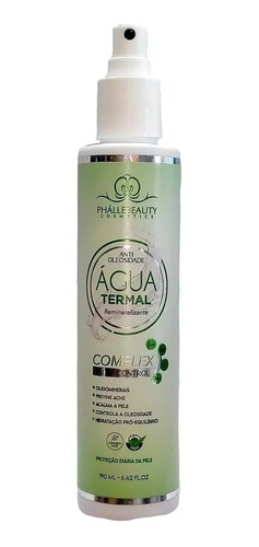  Água Termal Antioleosidade Phállebeauty 190 Ml Ph0568