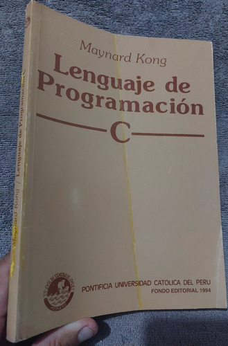 Libro Lenguaje De Programación C Maynard Kong