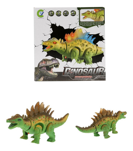 Figura De Acción Dinosaurio Interactivo Con Luz Y Sonido 