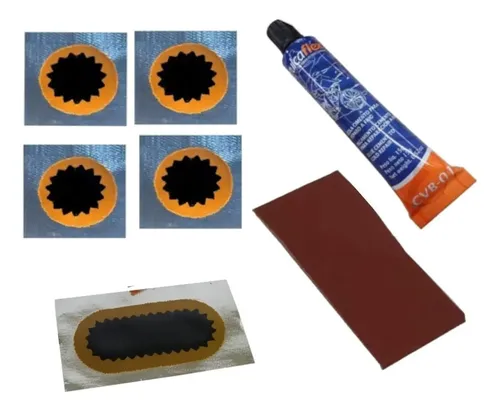 Liquido Antipinchazos Bicicleta Kit Reparación Pinchazos Ainiv - 30 Parches Autoadhesivos + Herramientas (bicis/motos) Parches Para Bicicleta